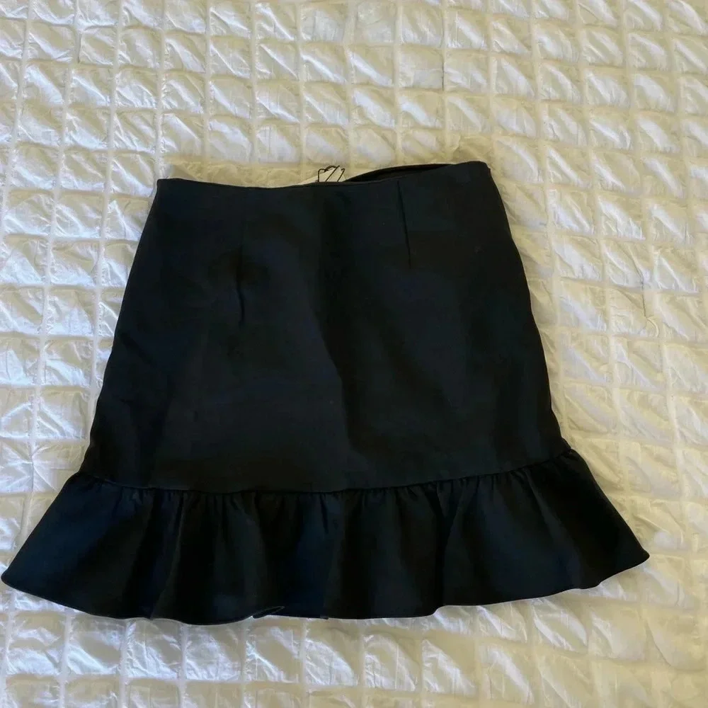 Opening ceremony William drape ruffle mini skirt